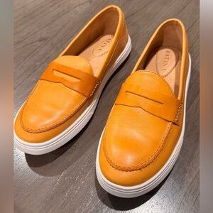 PLG Patina Leather Loafers